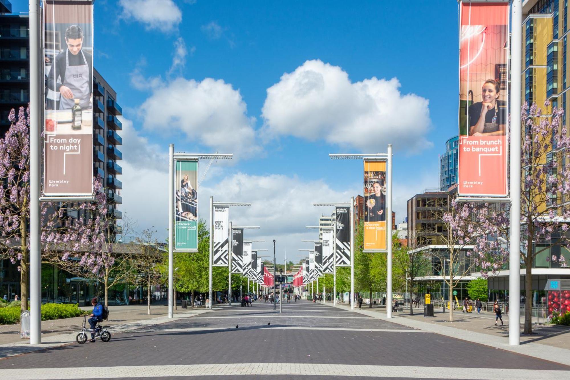 Mysquare State-Of-The-Art 1 Bedroom Apartments Near Wembley Park London Exterior photo