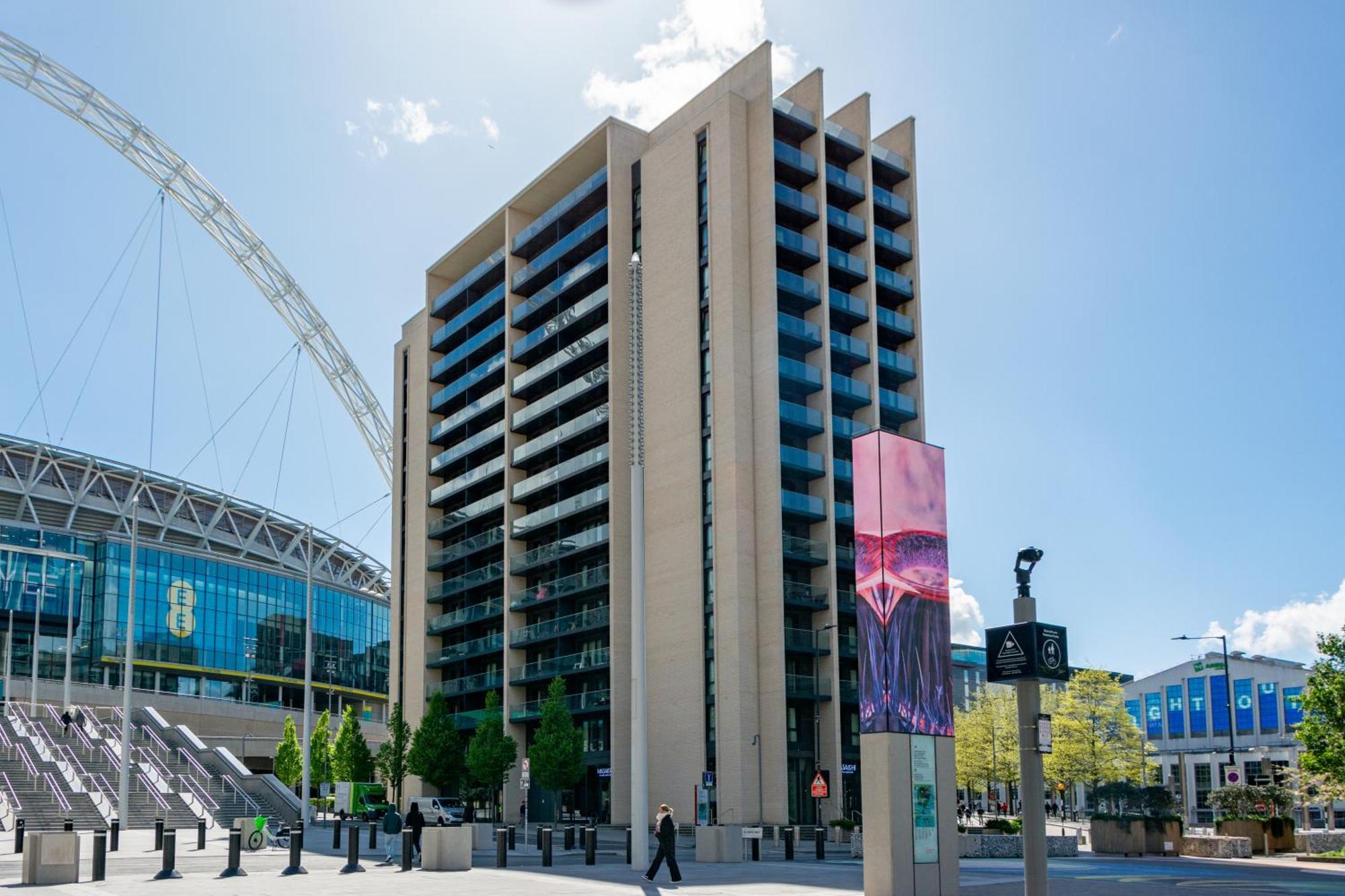 Mysquare State-Of-The-Art 1 Bedroom Apartments Near Wembley Park London Exterior photo