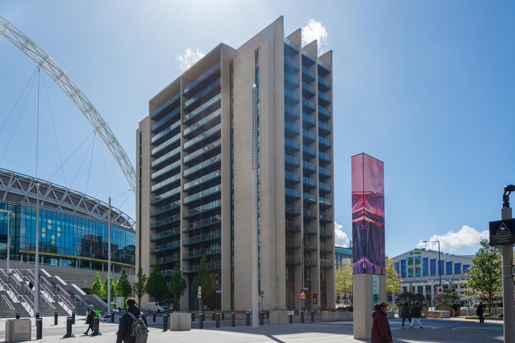 Mysquare State-Of-The-Art 1 Bedroom Apartments Near Wembley Park London Exterior photo